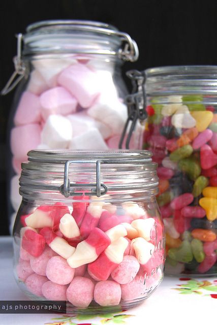 DIY Mason Jar Candy Jars