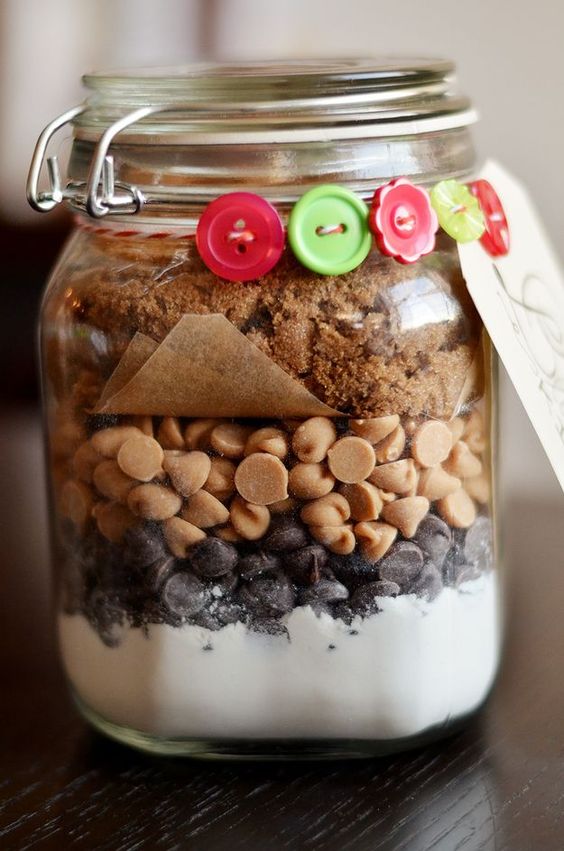 Mason Jar DIY Dessert Gifts