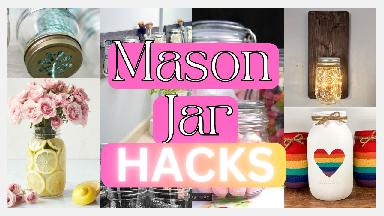 You are currently viewing 30+ Mason Jar DIY Ideas In Home Decor | Hacks Must TRY