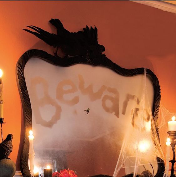 haunted mirror halloween decoration tips
