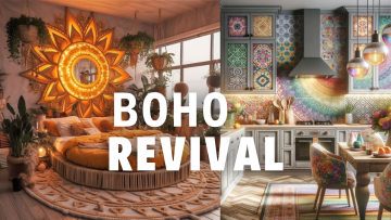 Boho Color Palette | Bohemian Style | Hippe Home | BLUEFROG